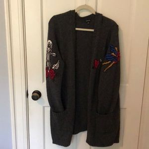 Torrid “Ed Hardy” cardigan